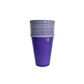 VASO 450 ML MORADO X10